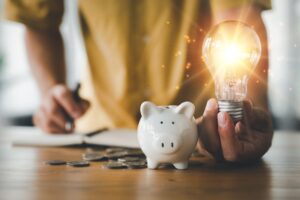 Ahorro energético con la iluminación inteligente.
